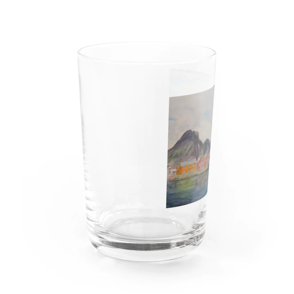 金木犀のノルウェーの夏 Water Glass :left