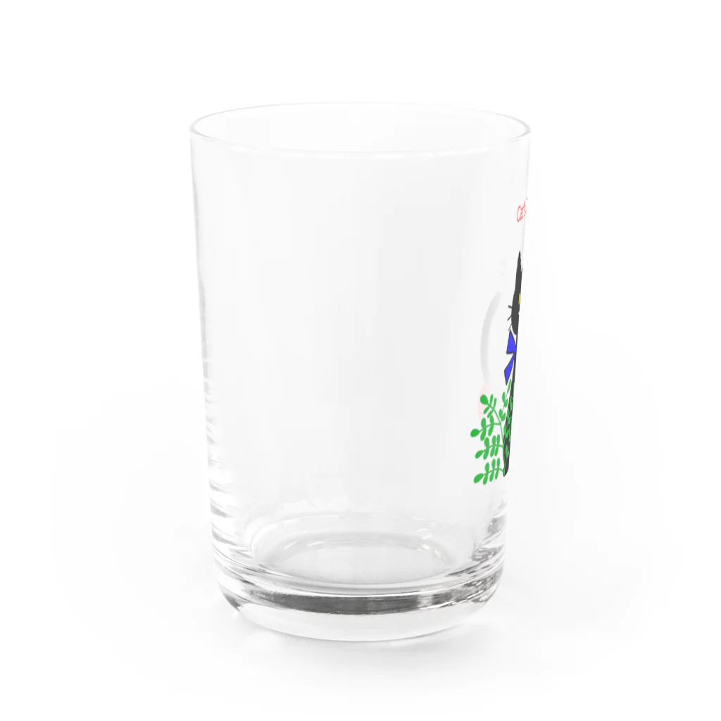 catdaylife.の猫の日暮らしのラッキーくん Water Glass :left