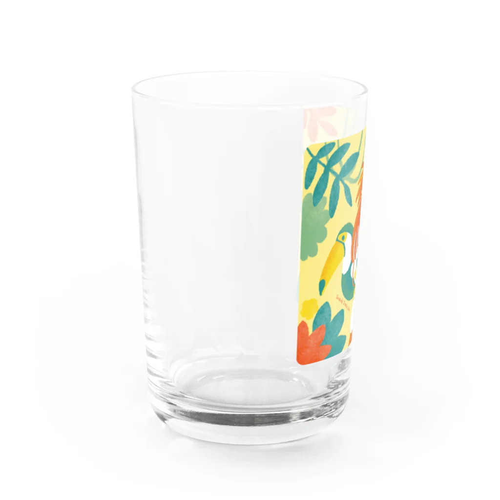 すずきいときちのパイナップルジャングル Water Glass :left