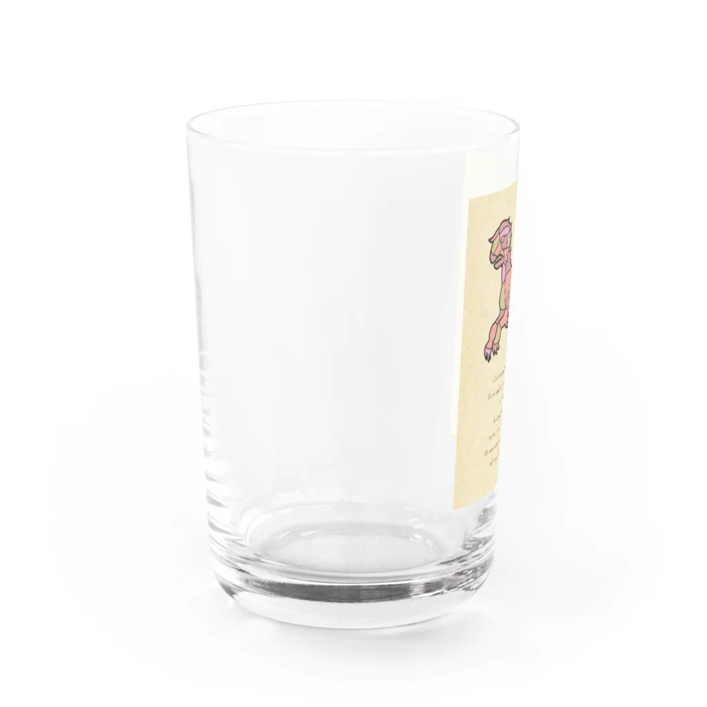 huroshikiのくじら座 Cetus Water Glass :left