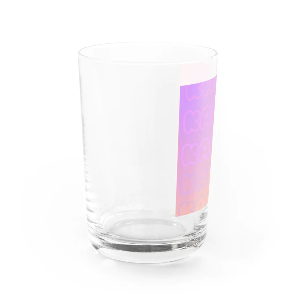 QB🦖のKAWAII Water Glass :left