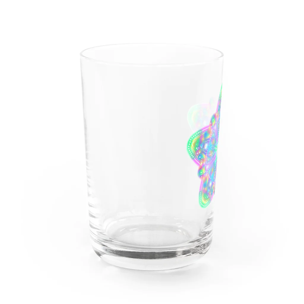 まりわのお店 HOSHIYAの脳内✰万華鏡花火✰和柄✰ほか✰　の星 Water Glass :left