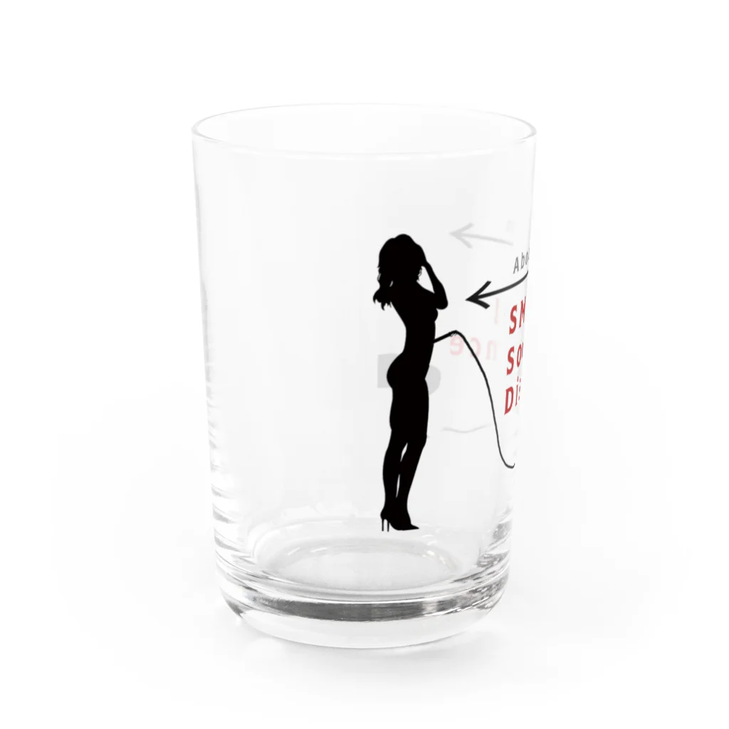 京都バルバラのグッズだよのBSS-香深デザインA Water Glass :left