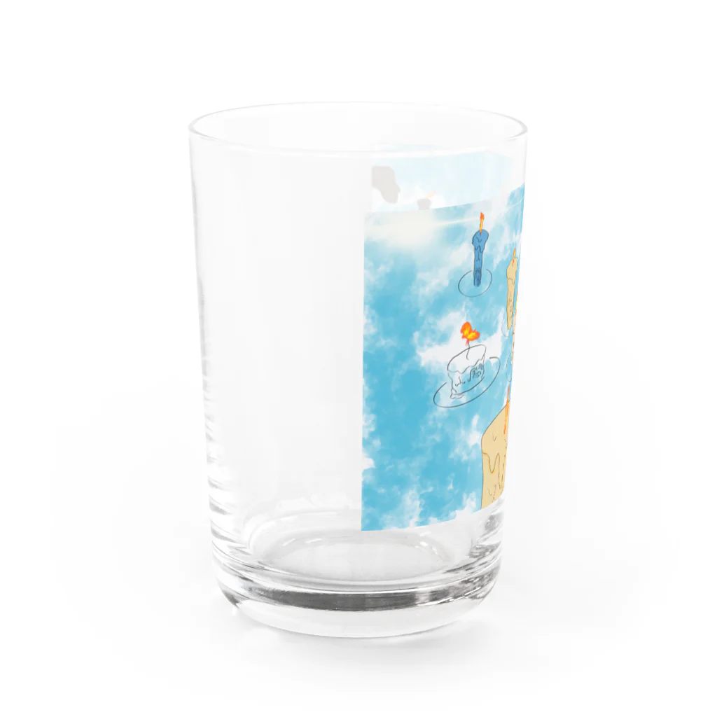 NinGenのろうそく人間 Water Glass :left