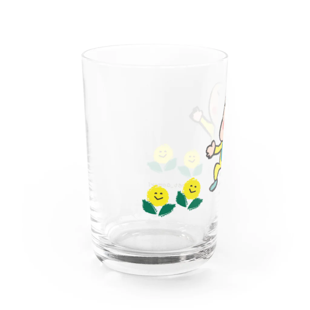 NPO法人子育て応援隊 ココネットあおもり　応援グッズのベビちゃん Water Glass :left