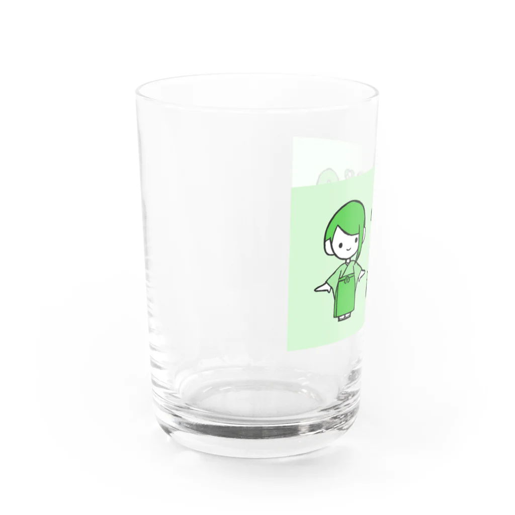 遣隋使さんのえとっこちゃん（巳） Water Glass :left