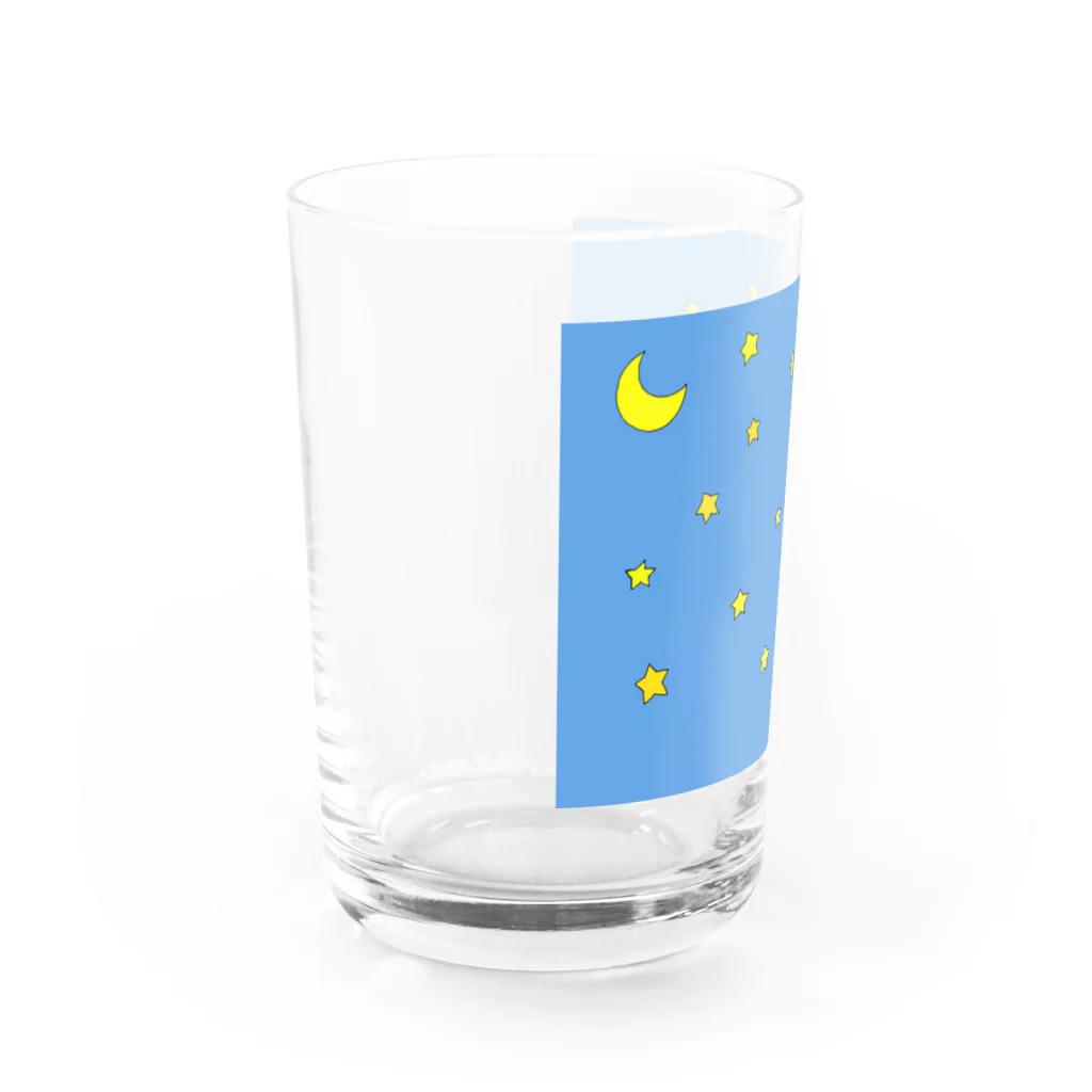 星華 -SEIKAcreate-の丘の上のお星さま鑑賞会 Water Glass :left