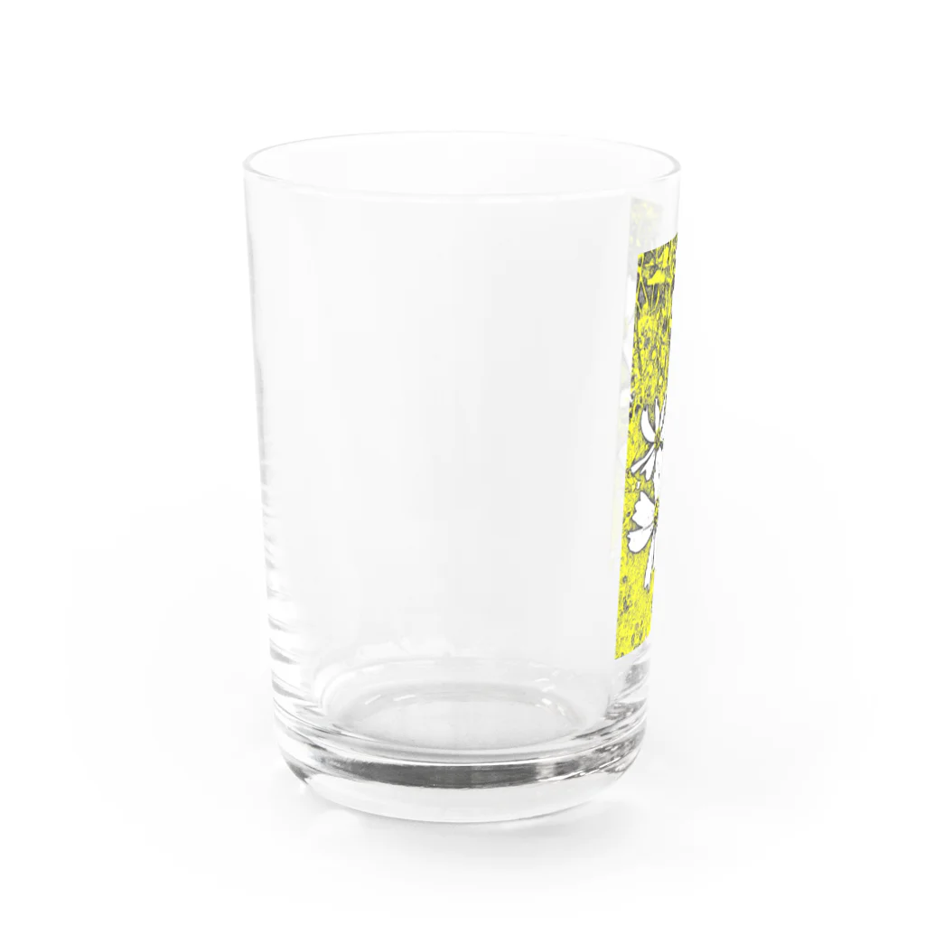 マロマロの秋桜 Water Glass :left