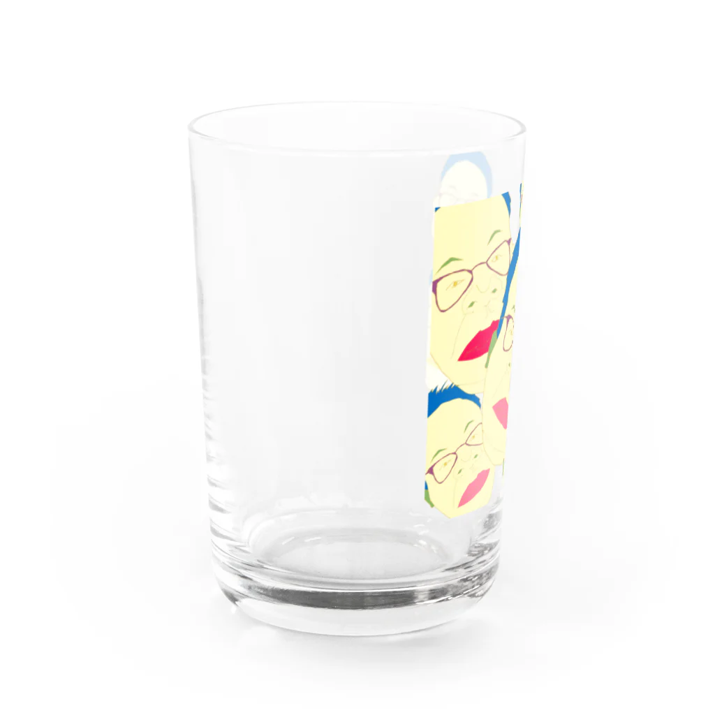 MONKAJI.のおぶす Water Glass :left