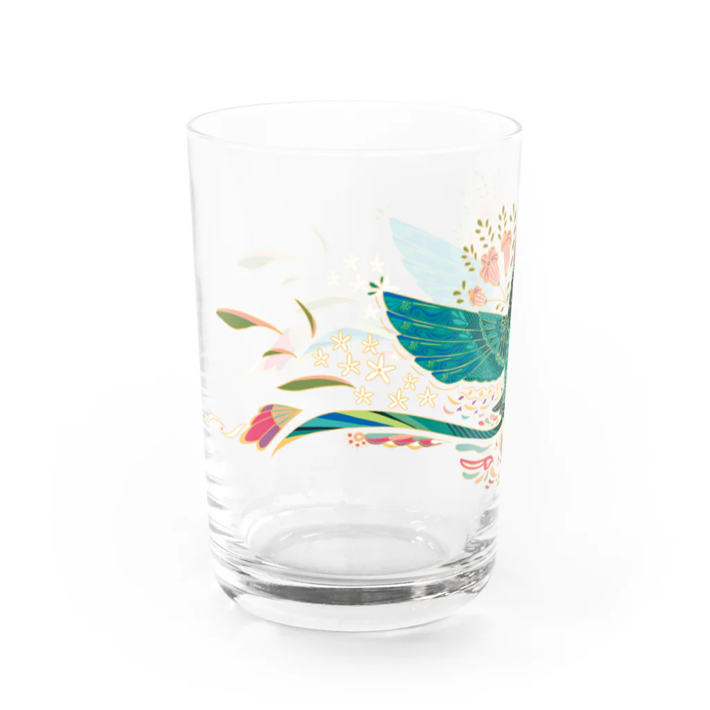 kiyoraのフキナガシハチドリ Water Glass :left