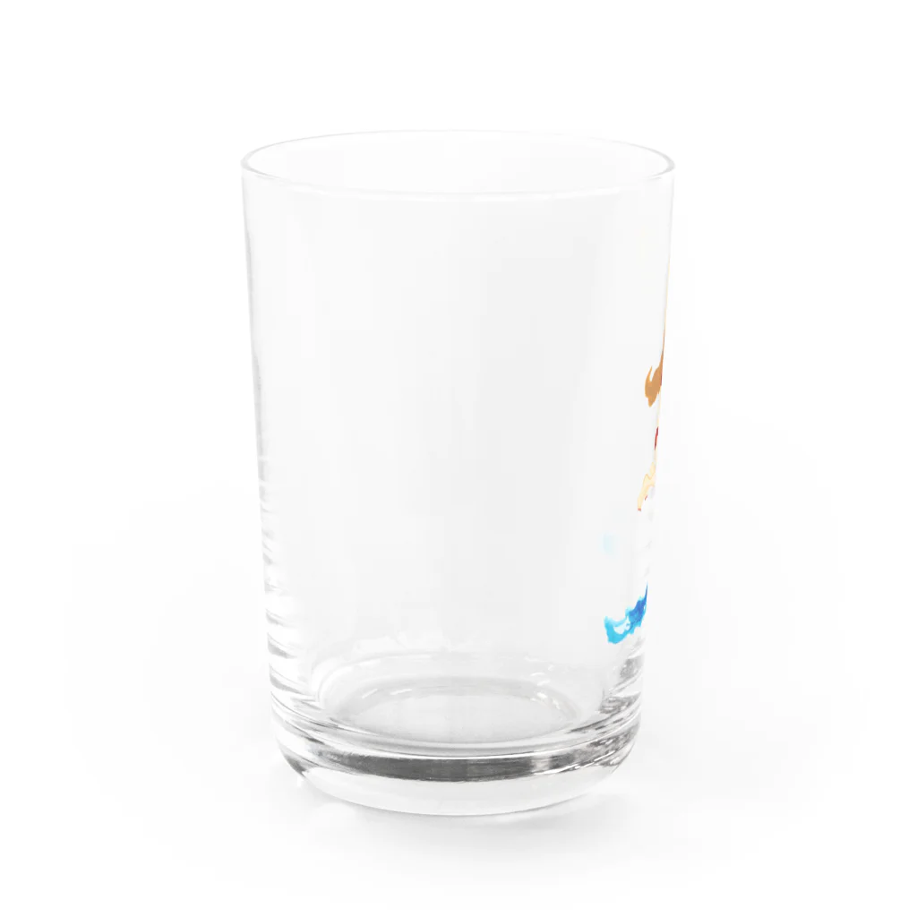 コタローさんのサマーガール Water Glass :left