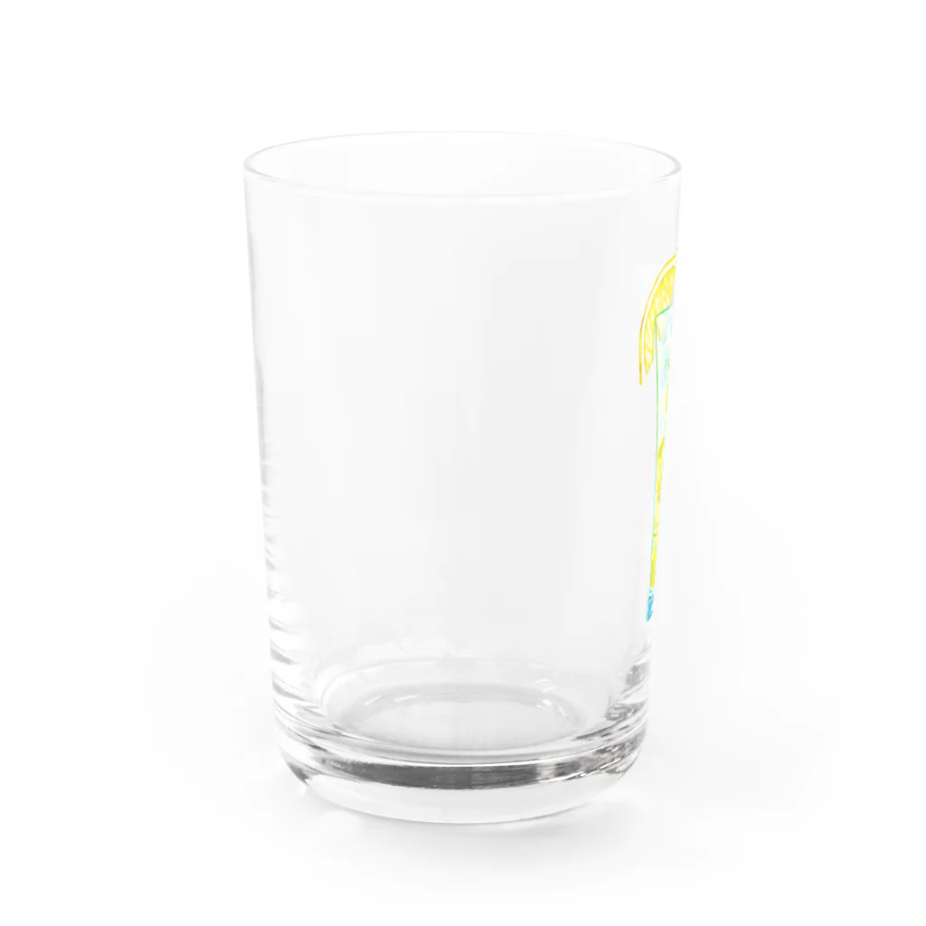 SUI_SAIの爽やかレモンスカッシュ Water Glass :left