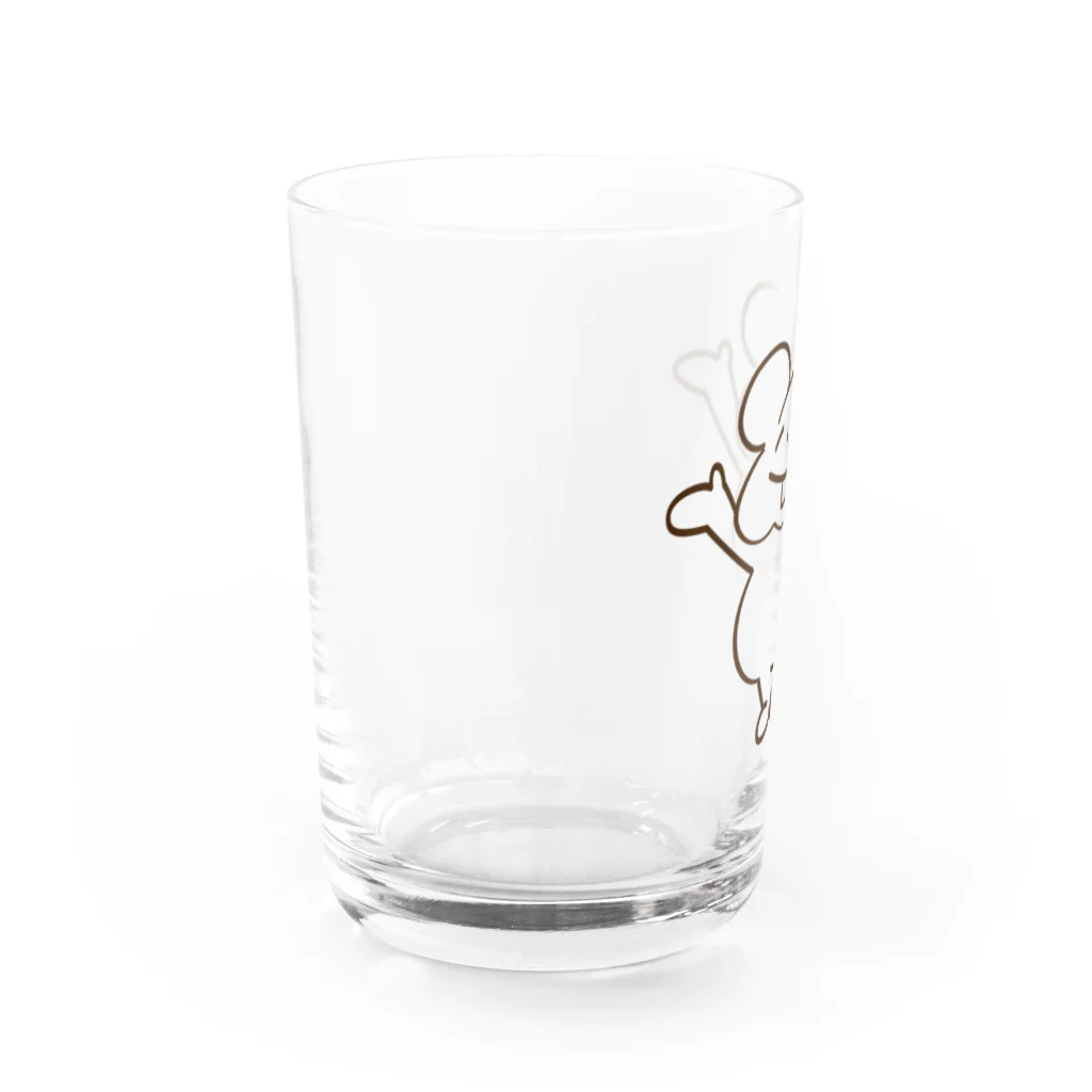 うりうみなみのるんるんねずみのちぅ太 Water Glass :left