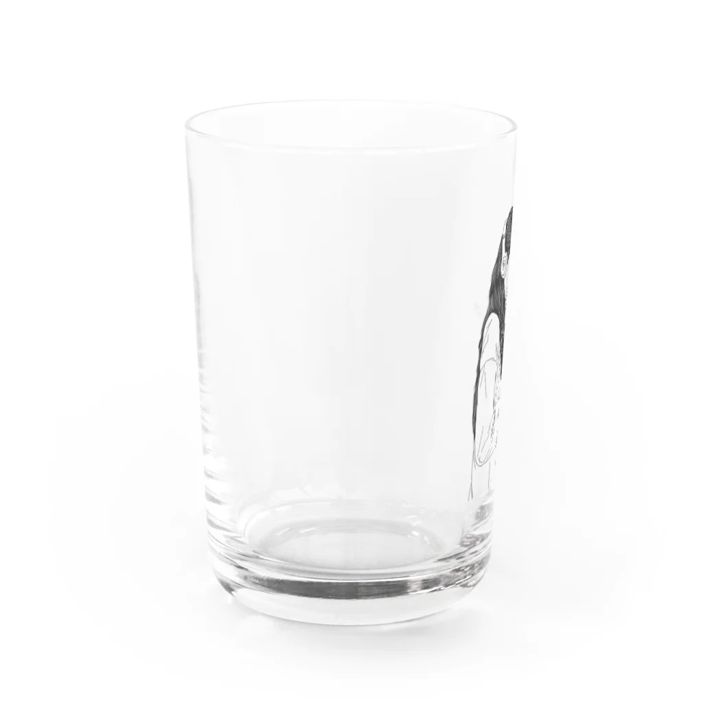 とあるかふぇのますたーの視聴女子 Water Glass :left