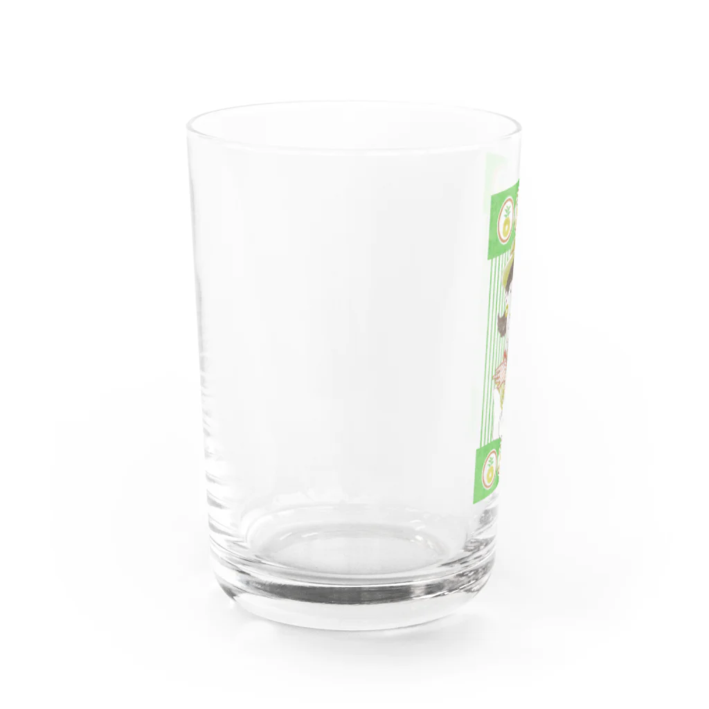 パライゾマートのフルーツ飴三姉妹 パイナップル Water Glass :left