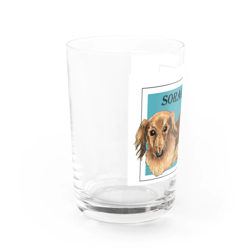 sorarunaのロングのダックスフンド Water Glass :left