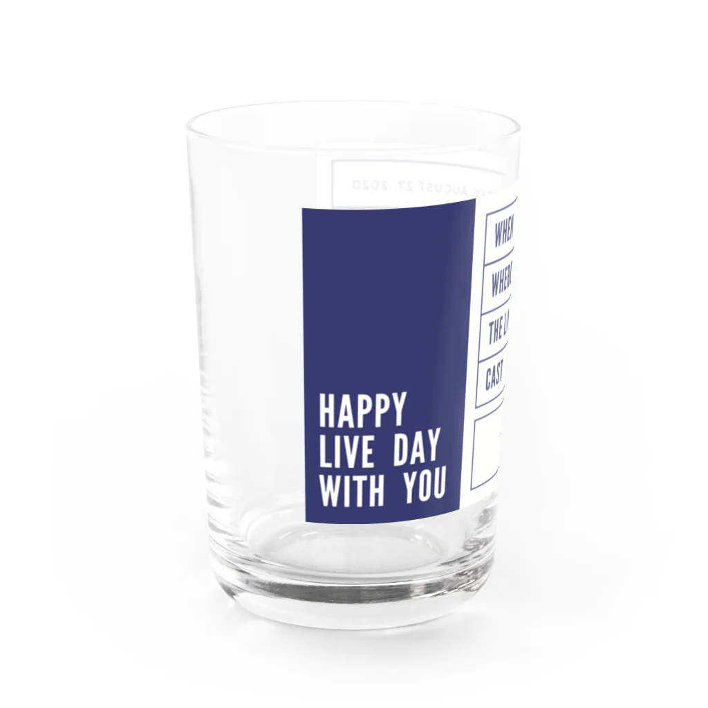 山崎あおい/Yamazaki AoiのHappy Live Day with You 2020 Water Glass :left