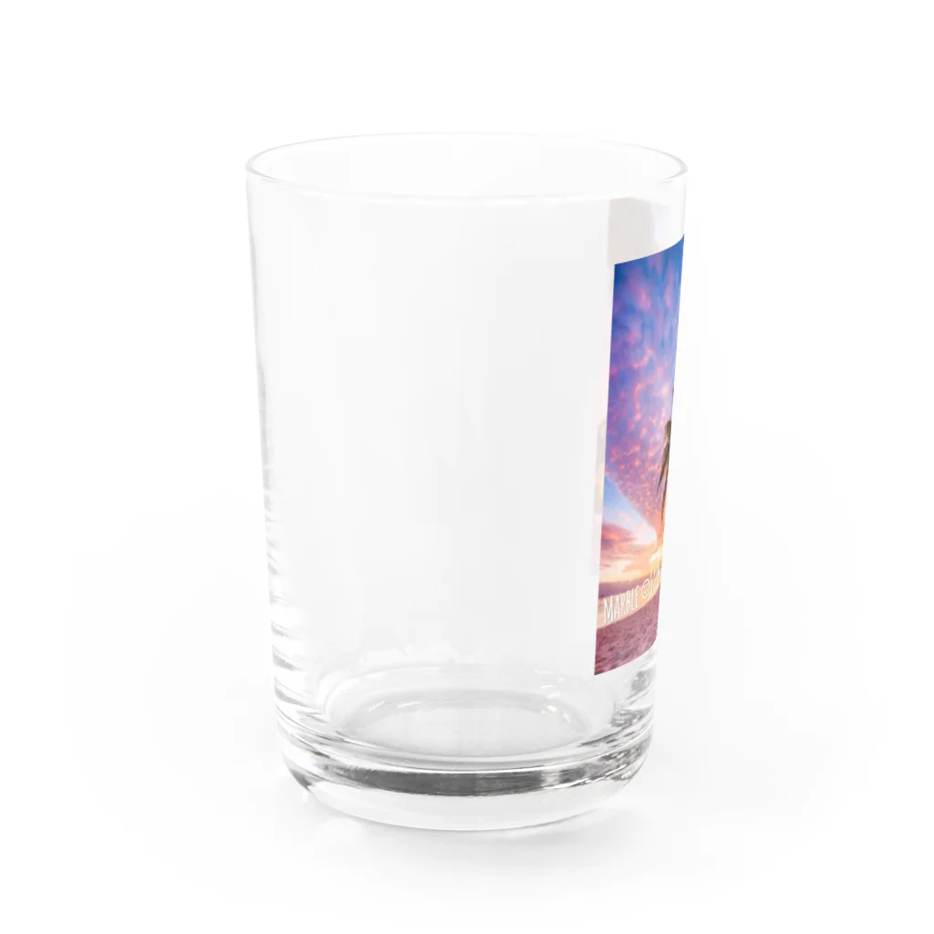 Marble☺︎Stoneのサンセットシリーズ✴︎雑貨 Water Glass :left