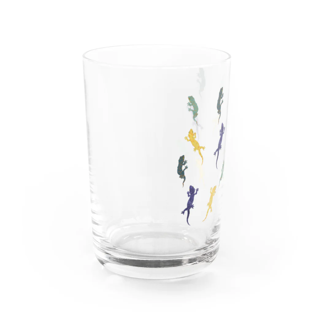 りーあのトッケイだらけ Water Glass :left