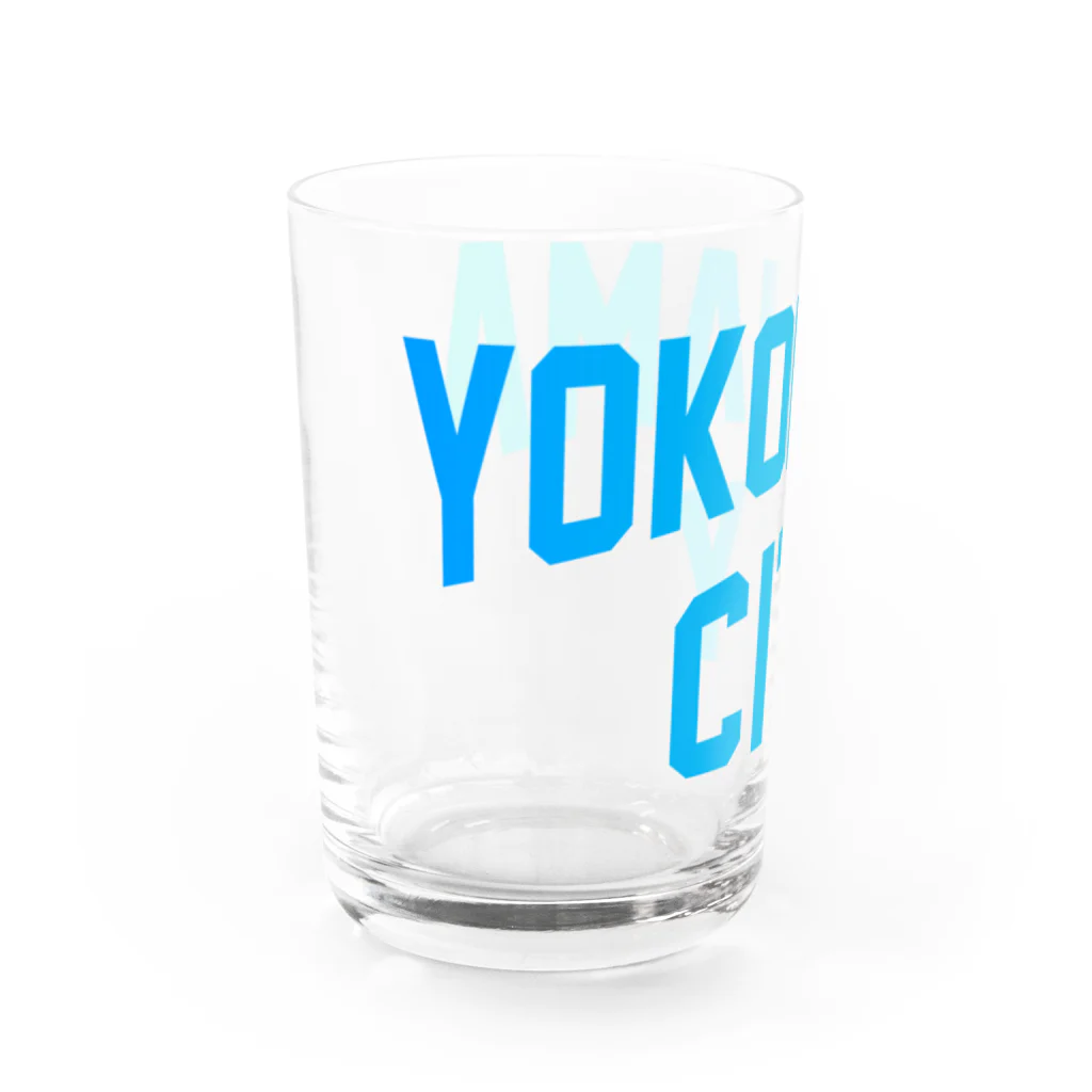 JIMOTO Wear Local Japanの横浜市 YOKOHAMA CITY Water Glass :left