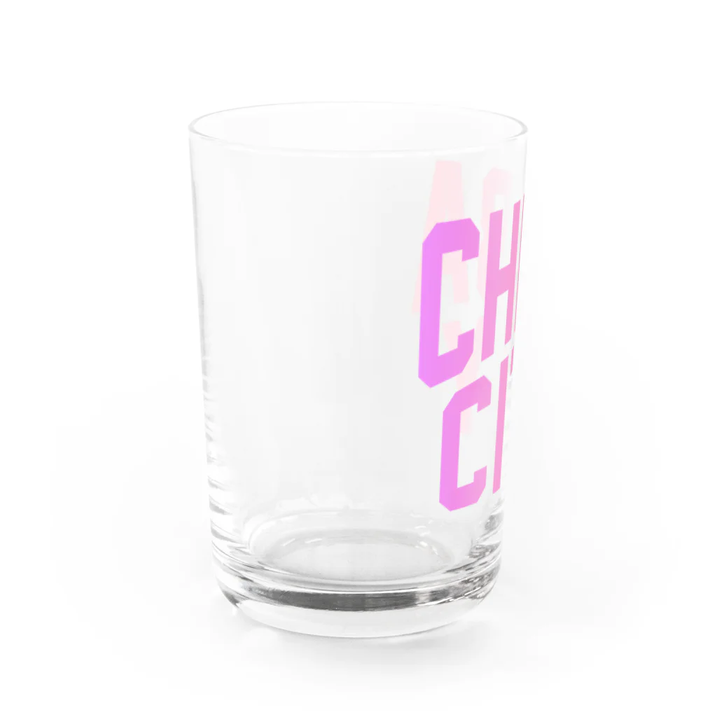 JIMOTOE Wear Local Japanの千葉市 CHIBA CITY Water Glass :left