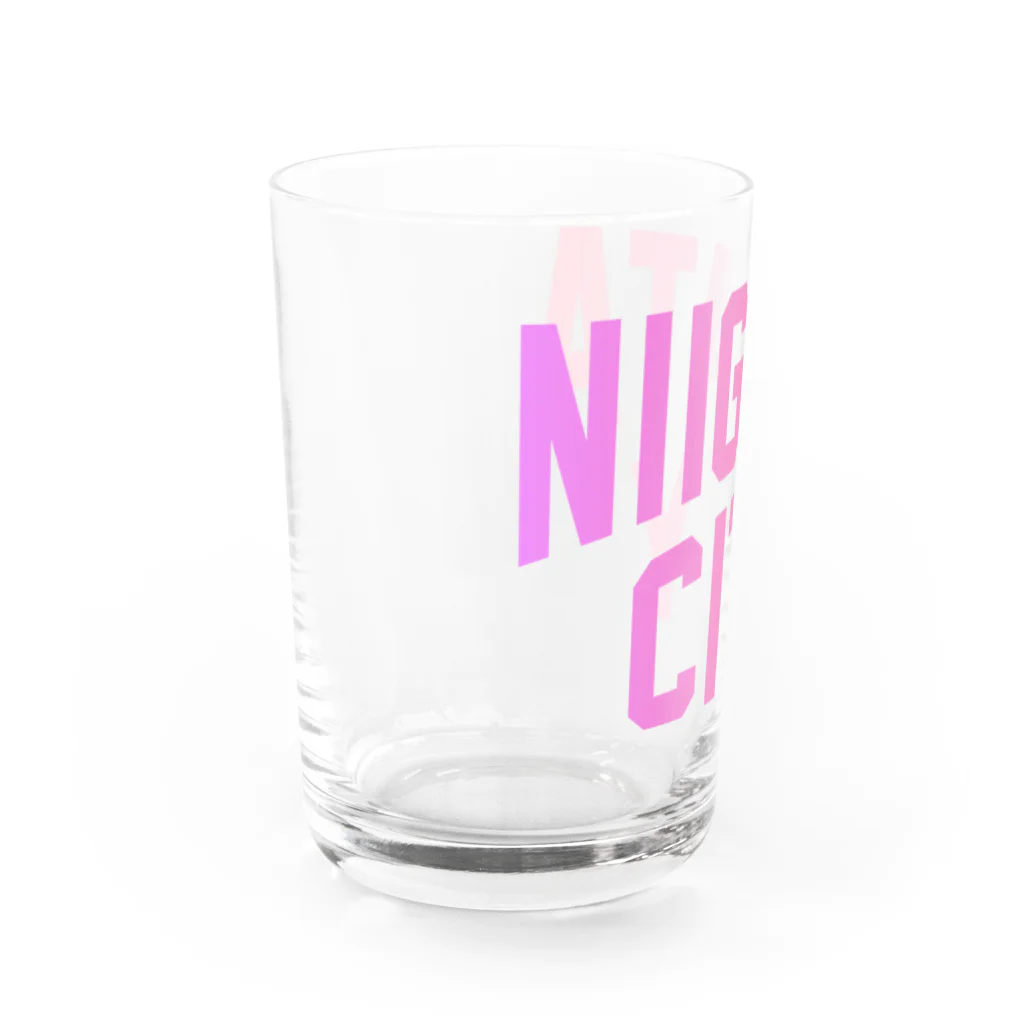 JIMOTOE Wear Local Japanの新潟市 NIIGATA CITY Water Glass :left