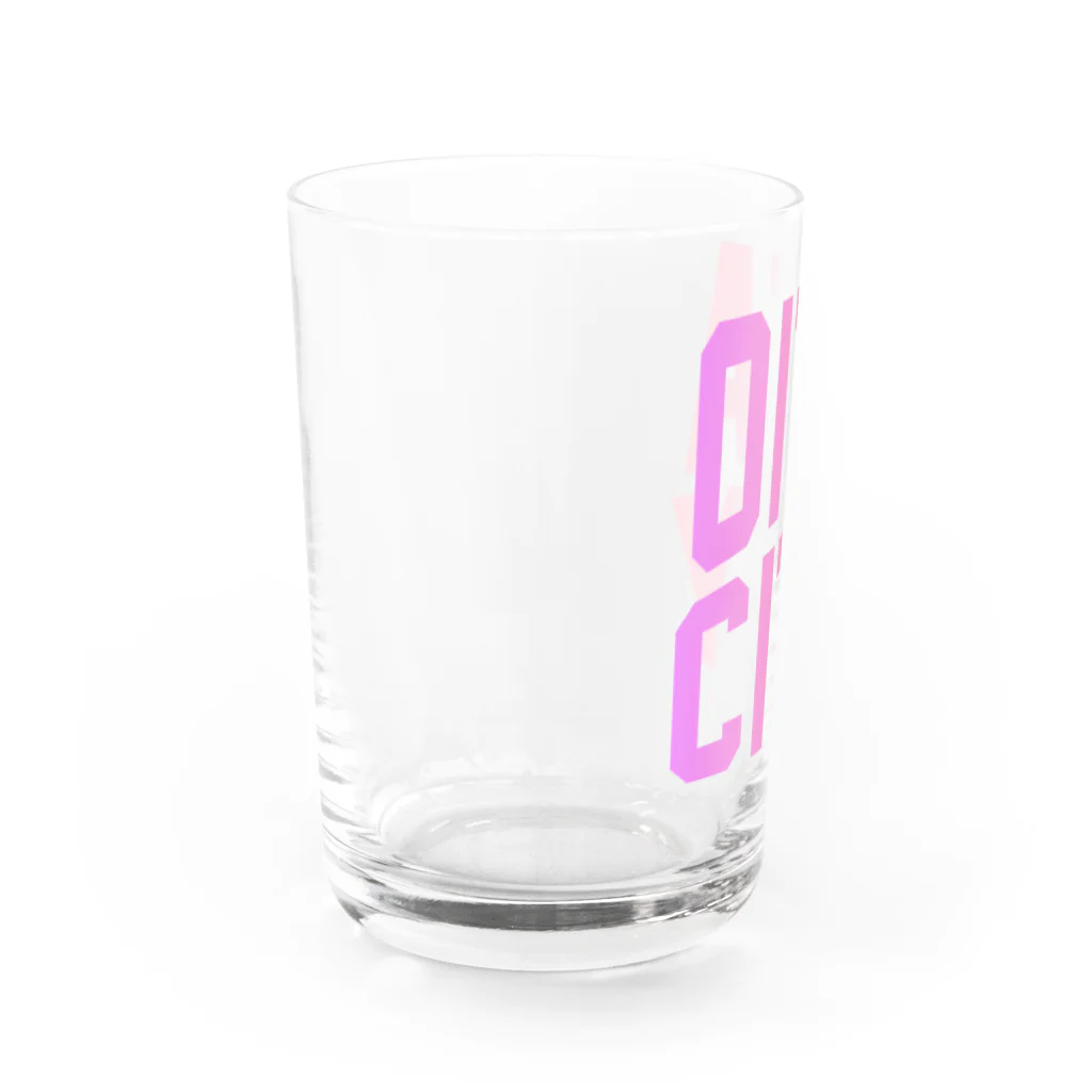 JIMOTOE Wear Local Japanの大分市 OITA CITY Water Glass :left