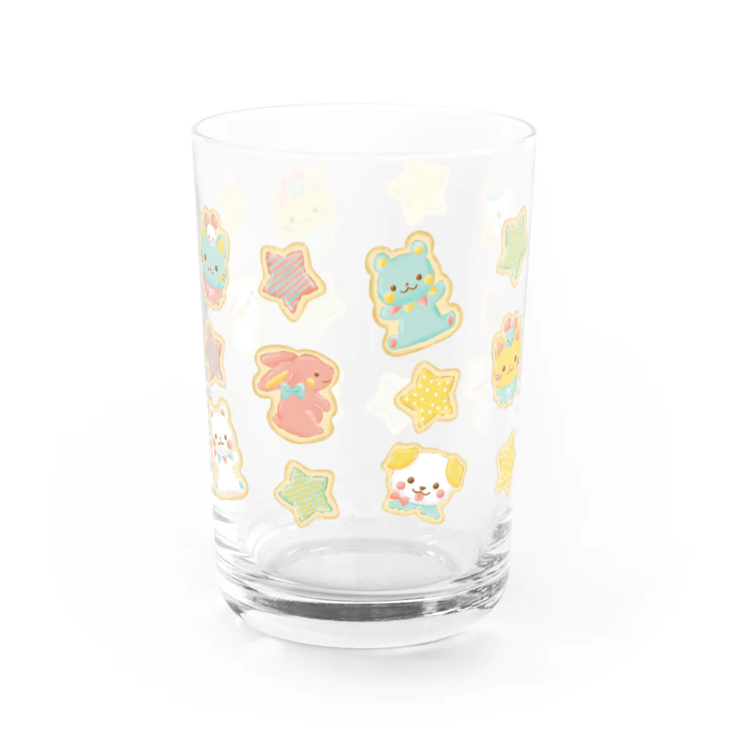 すずきいときちのどうぶつクッキー Water Glass :left