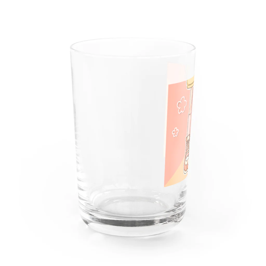 ねむざわだよのくつ Water Glass :left