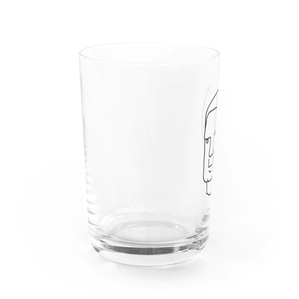 ぶっ飛びの店のシンプルダンディー Water Glass :left