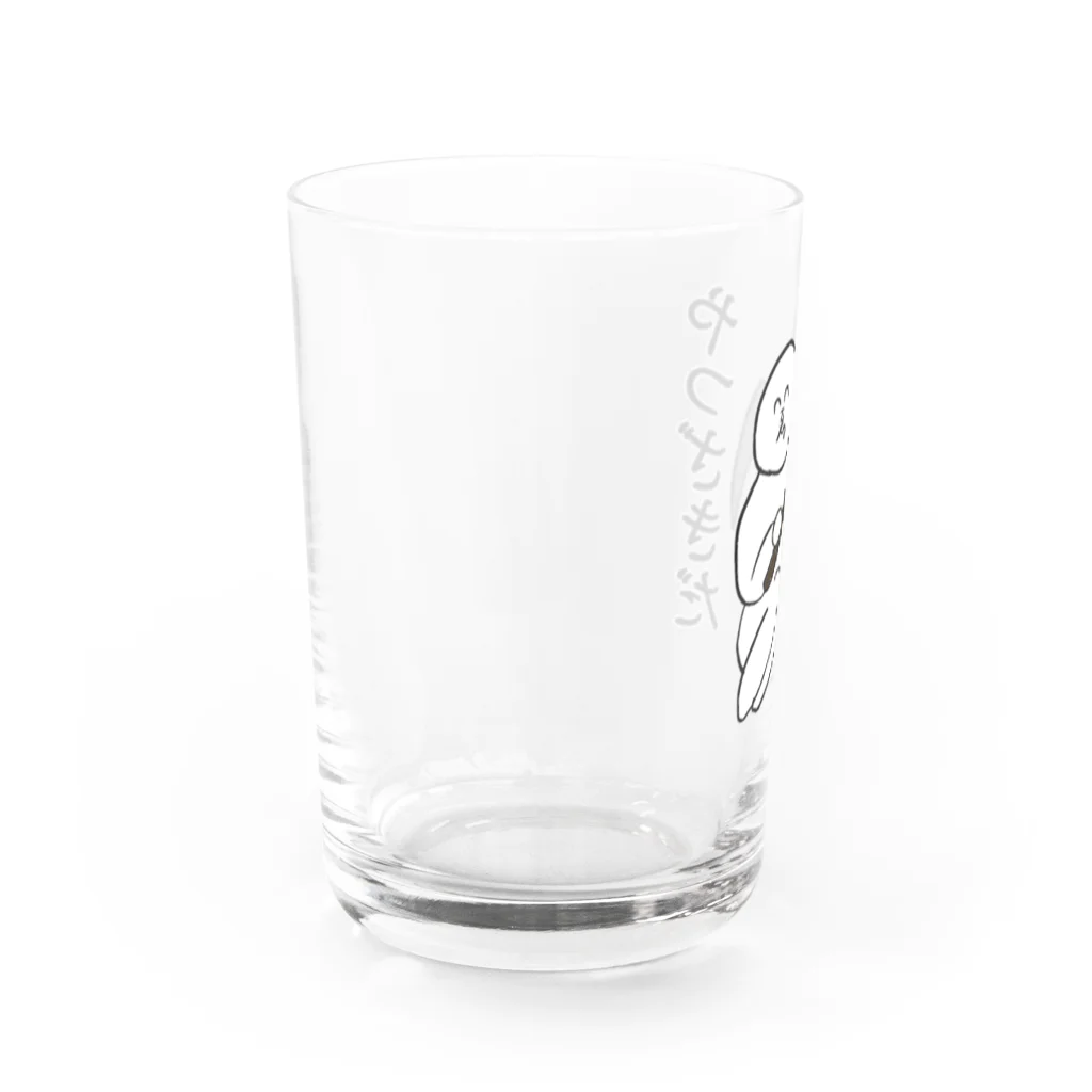 卍鮭＾ゑ＾鮭卍のやつざきだ Water Glass :left