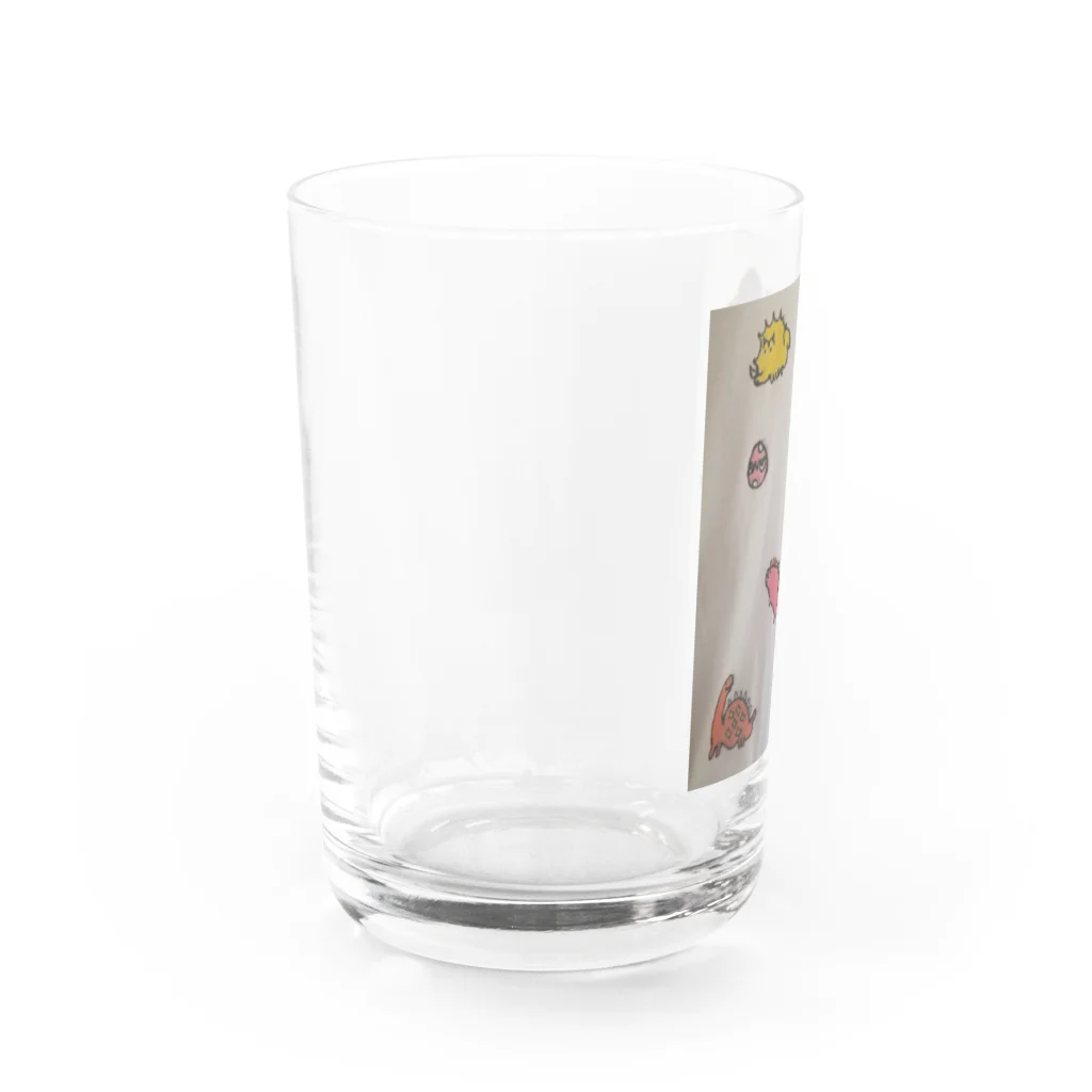 Bunshopの恐竜くんたち Water Glass :left