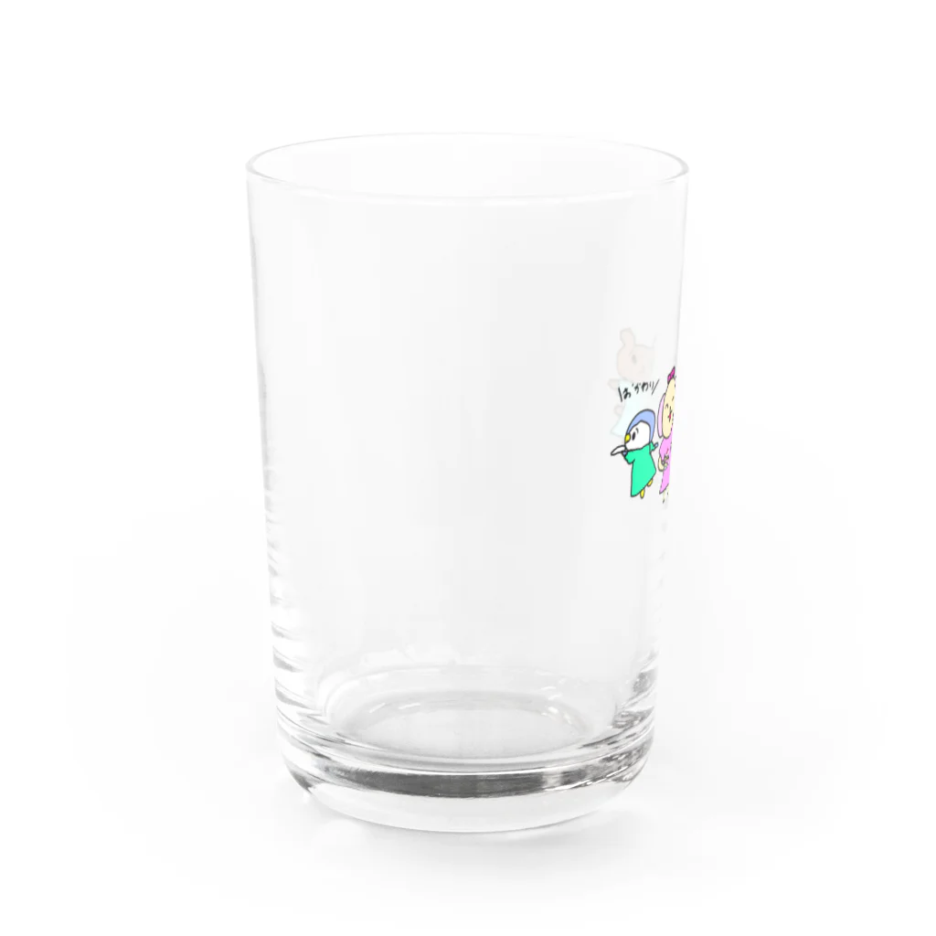 Fummy動物イラストショップのおやつー Water Glass :left