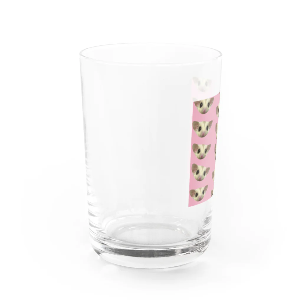 まみふるのお店のフクモモきなこ♥ Water Glass :left