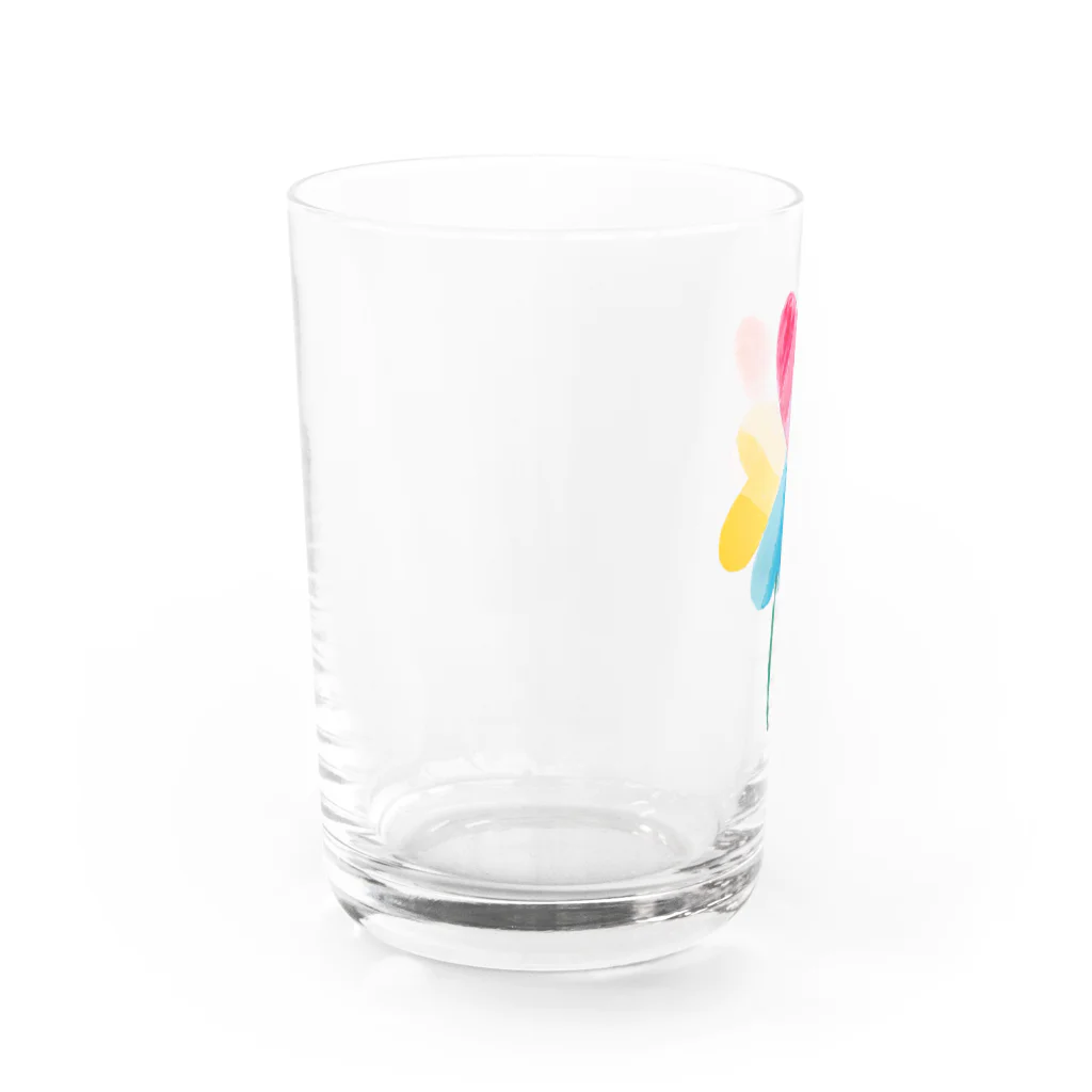 jiminyのハートのクローバー Water Glass :left