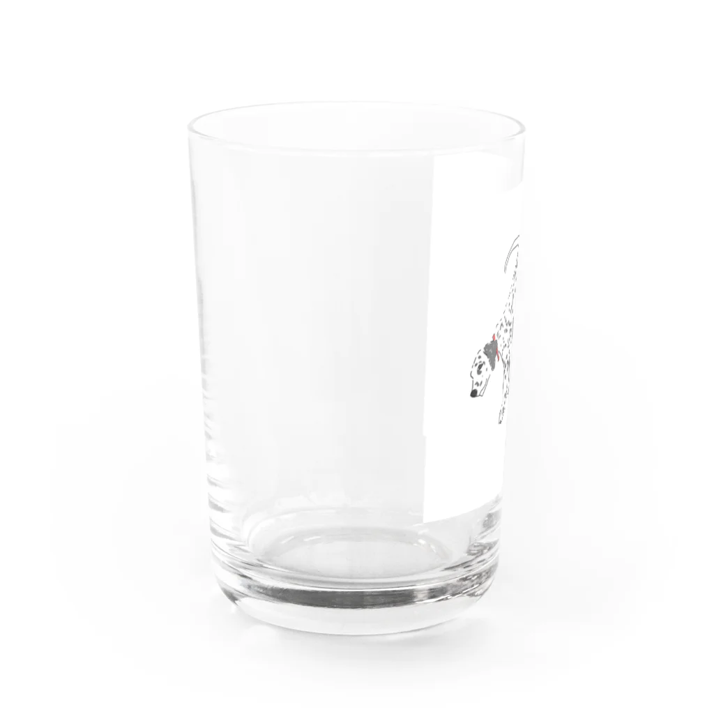 tanakappaのダルメシアングッズ🐾 Water Glass :left