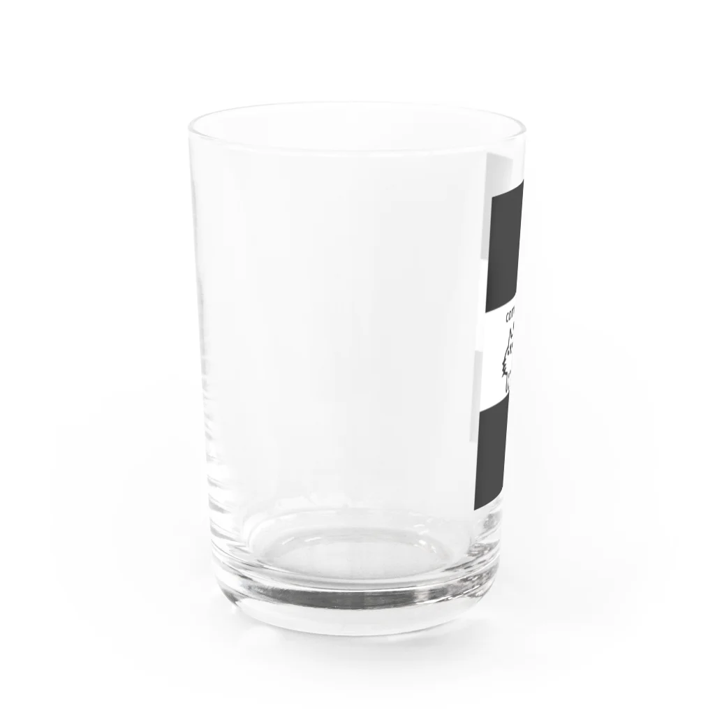 こむにんのコムニタイムのネコ Water Glass :left