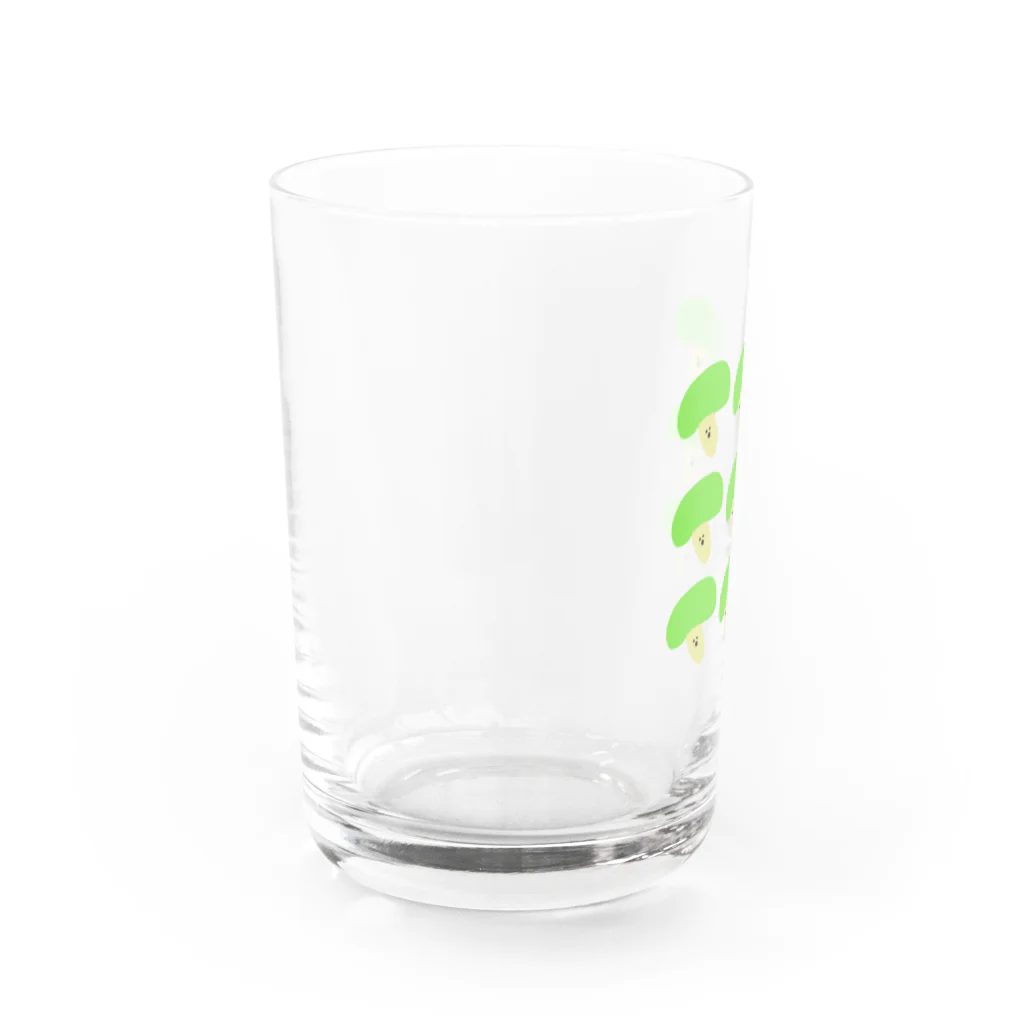 kawaii-okのきのこいっぱい Water Glass :left