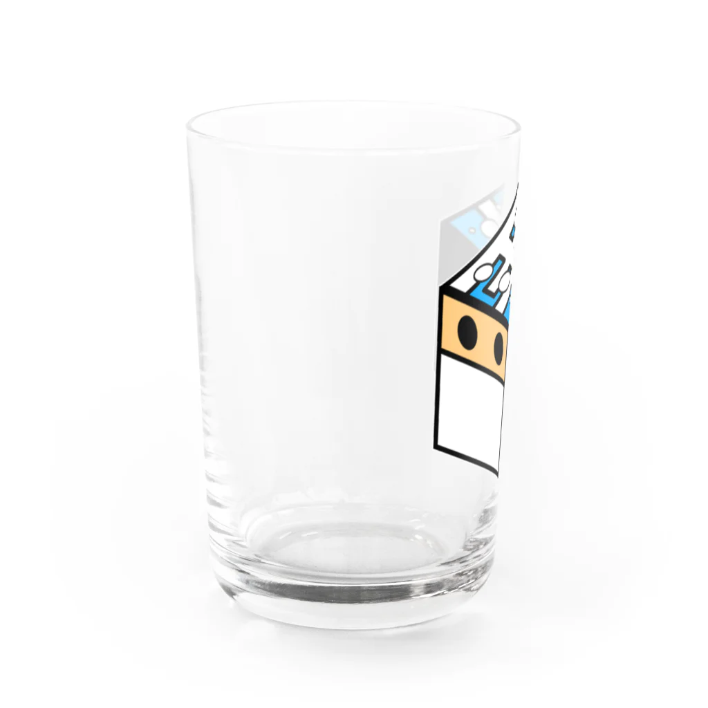 青木俊直のマスク手洗い三密さけるくん Water Glass :left