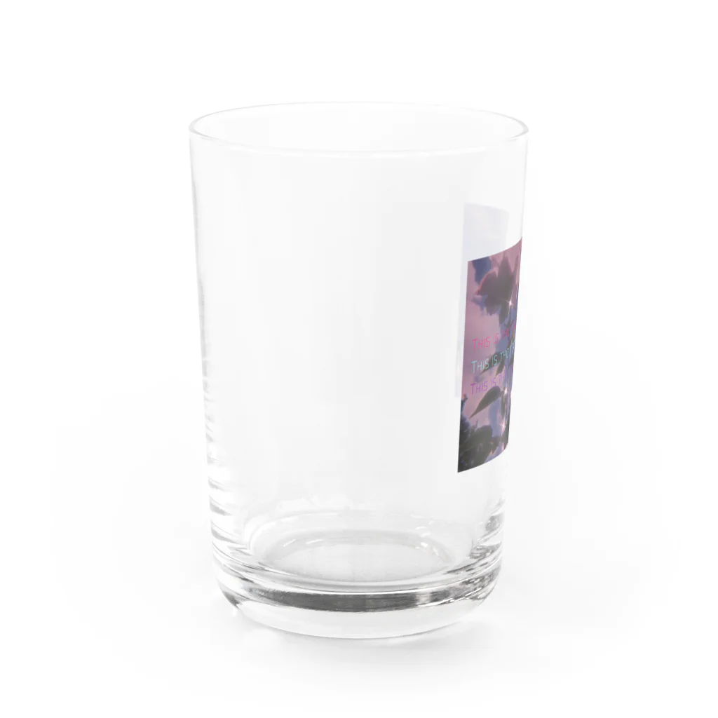 お🐘🇹🇭🥊のこれがオタクの力だ Water Glass :left