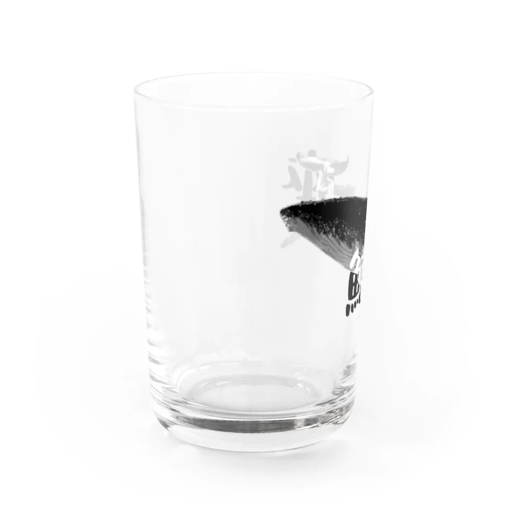 BowWorksの座頭鯨 Water Glass :left