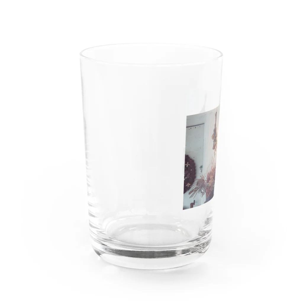 fujimon_のエモグッズ　#ドライフラワー Water Glass :left