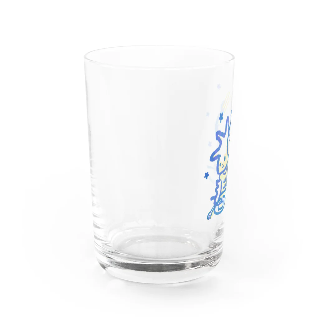 あかるいみらいけんきゅうじょのきみがほしをみてるあいだに Water Glass :left