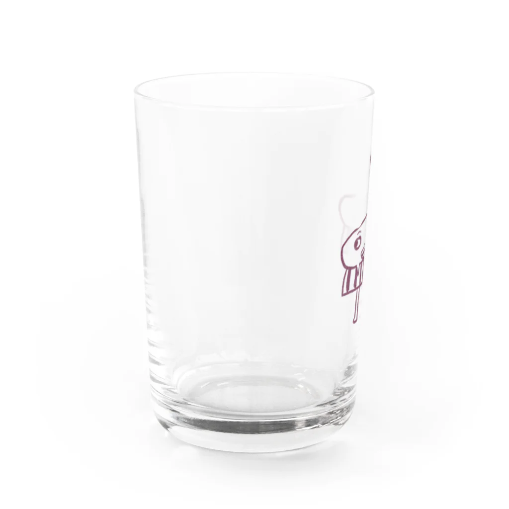 すいか直売店の本田の鬼 Water Glass :left