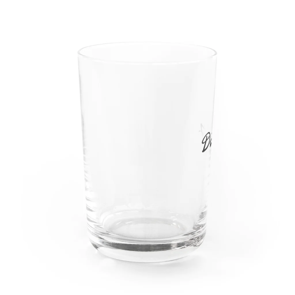 DiaryのDiary logo Water Glass :left