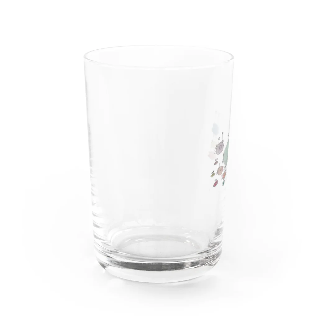 カツヌマ子のかに Water Glass :left