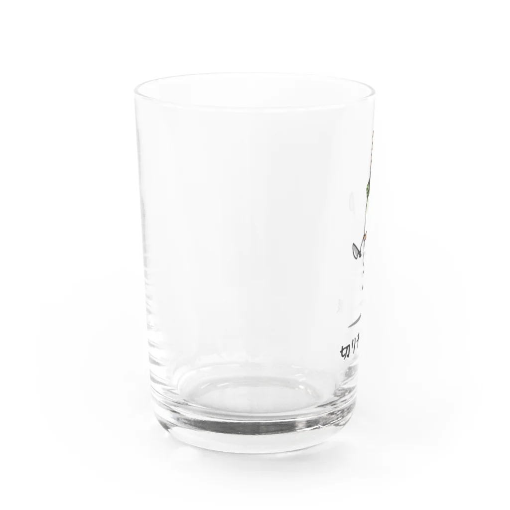 思う屋の切り干し大根 Water Glass :left