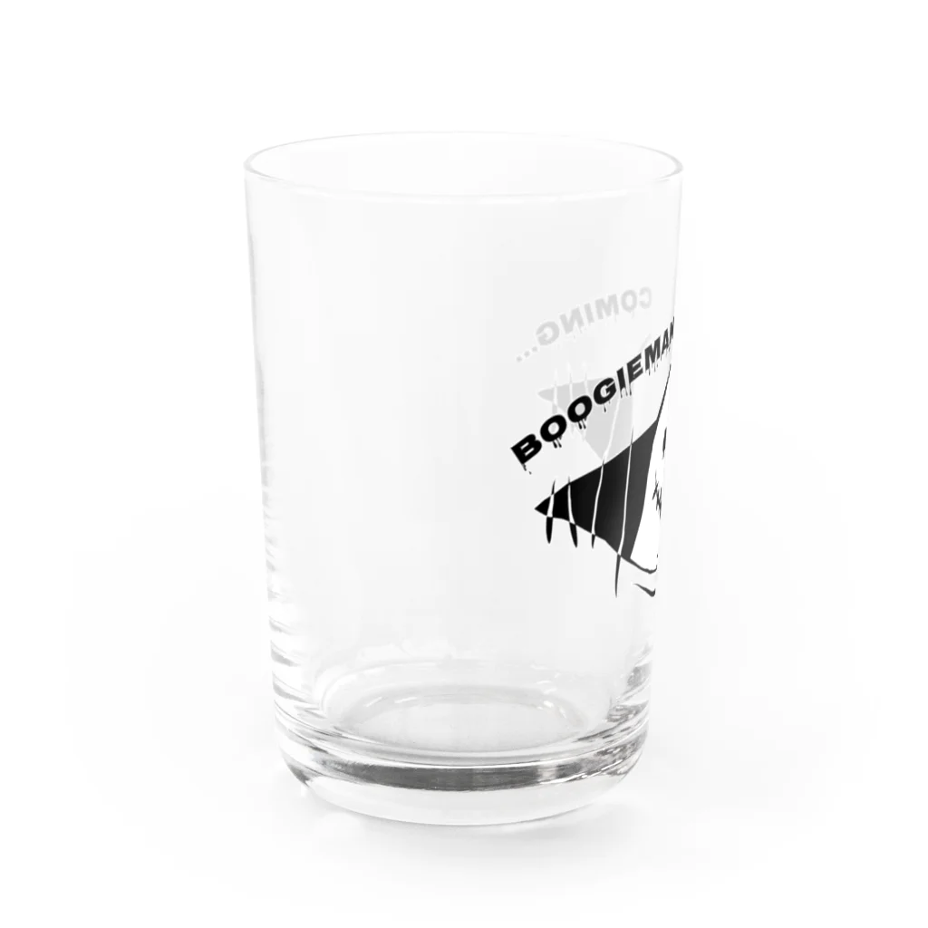 イニミニ×マートのブギーマンがやってくる Water Glass :left