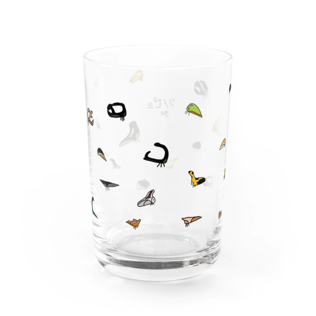 ツノゼミクラフト　#ツノゼミgoのあつめて！ツノゼミくん Water Glass :left