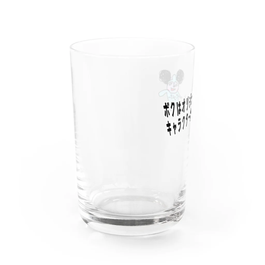 しめじ＆山芋TV(Youtube)のてっけーはオリジナル Water Glass :left